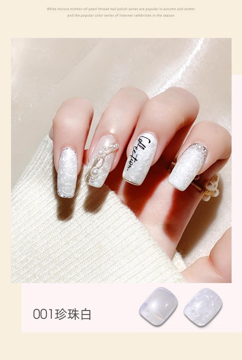 Nail Color Glue Pearl Shell Effect YSN010 - Chic Decent