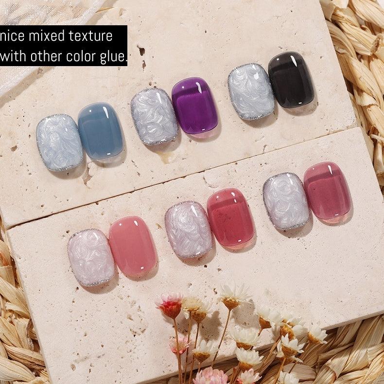 Nail Color Glue Pearl Shell Effect YSN010 - Chic Decent