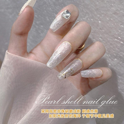 Nail Color Glue Pearl Shell Effect YSN010 - Chic Decent