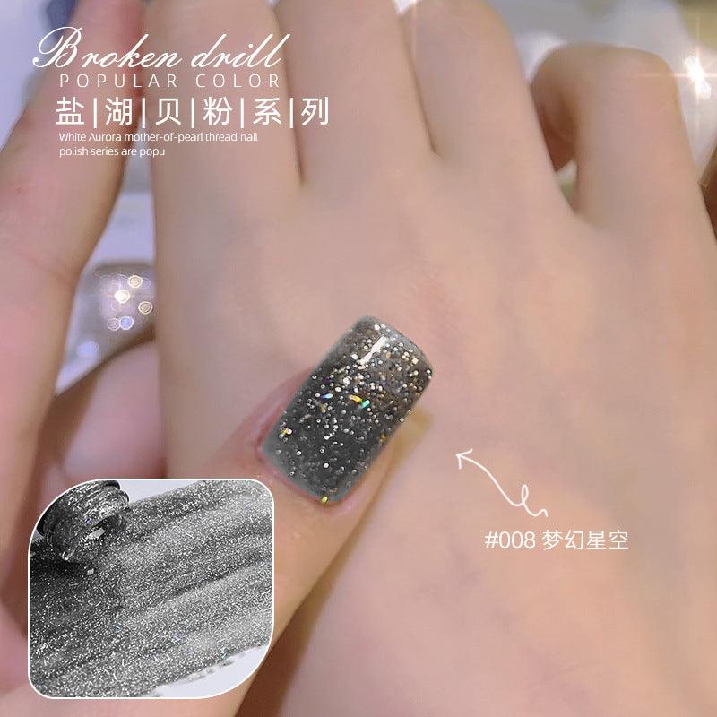 Nail Color Glue with Sequins YSN013 - Chic Decent