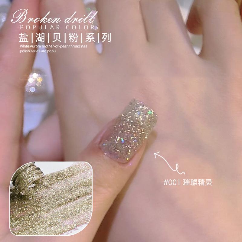 Nail Color Glue with Sequins YSN013 - Chic Decent