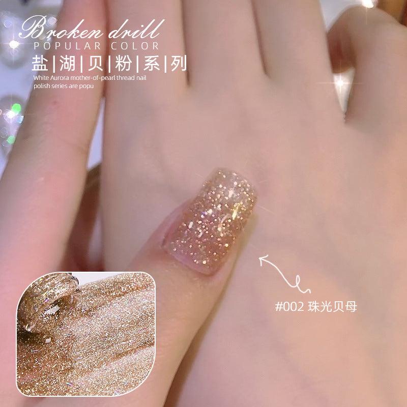 Nail Color Glue with Sequins YSN013 - Chic Decent