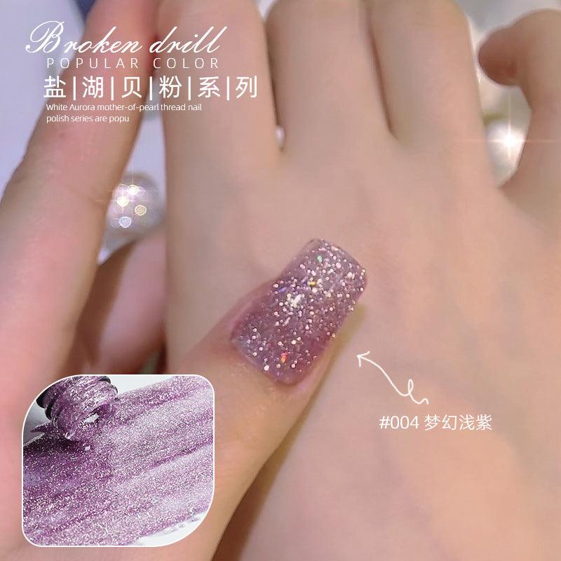 Nail Color Glue with Sequins YSN013 - Chic Decent