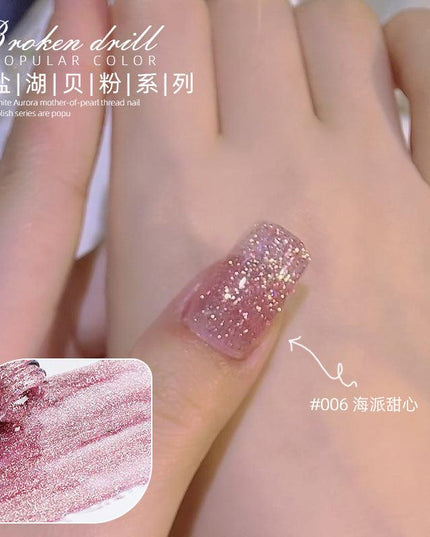 Nail Color Glue with Sequins YSN013 - Chic Decent