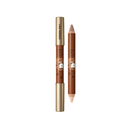 OUTOFOFFICE - Contour N Highlight Duo Pencil 5g