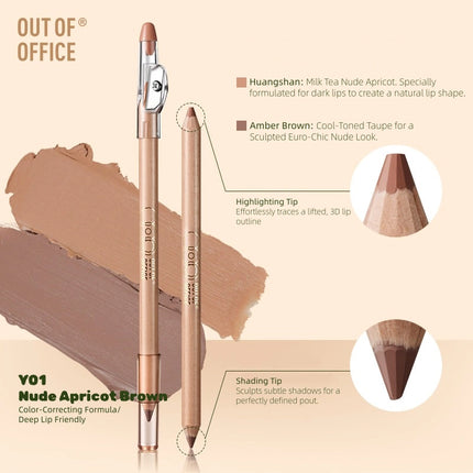 OUTOFOFFICE - Sculpting Lip Duo Pencil 1.5g