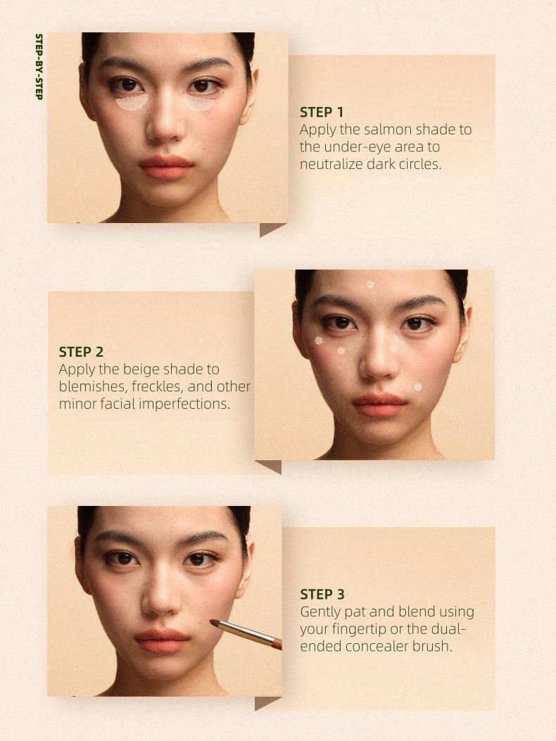 OUTOFOFFICE - Hydrating Long-Lasting Concealer Duo Pencil 01 5g