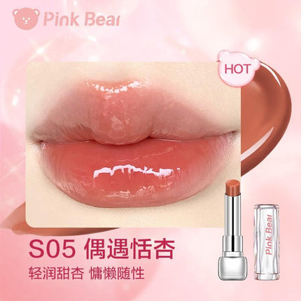 PINK BEAR Sugar Glossy Lipstick Moisturizing Lip Care PB024