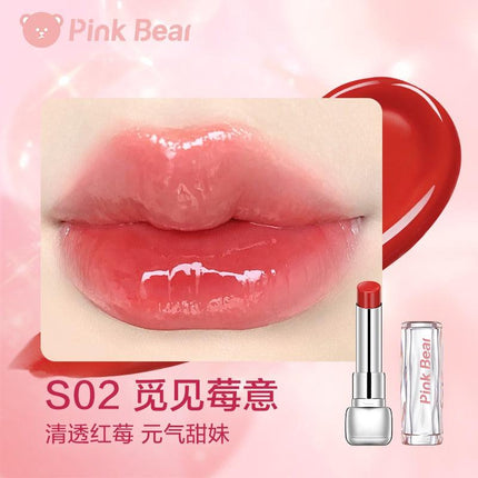 PINK BEAR Sugar Glossy Lipstick Moisturizing Lip Care PB024