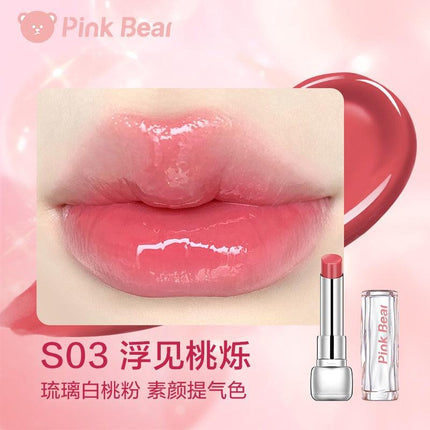 PINK BEAR Sugar Glossy Lipstick Moisturizing Lip Care PB024