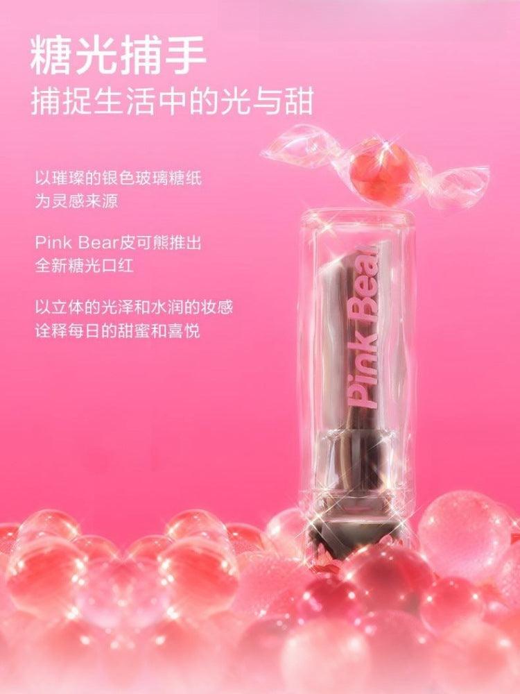 PINK BEAR Sugar Glossy Lipstick Moisturizing Lip Care PB024