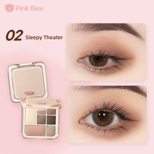 PINKBEAR - Multi Eyeshadow Palette 10g