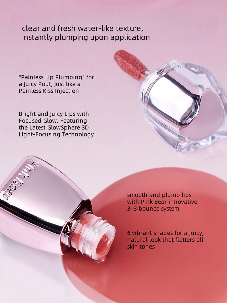 Pink Bear Plumping Lip Gloss 2ml