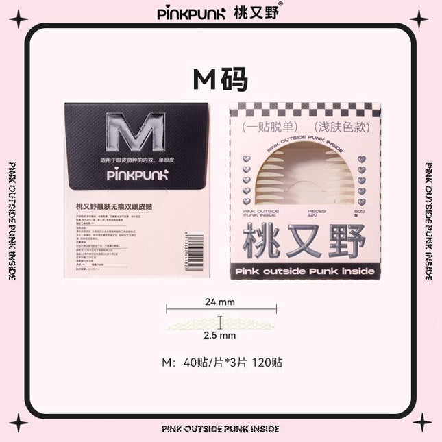 PinkPunk - Double Eyelid Sticker Light Skin Color