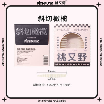 PinkPunk Arrebol Double Eyelid Sticker Light Skin Color PNP002