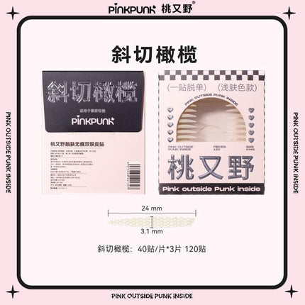 PinkPunk Arrebol Double Eyelid Sticker Light Skin Color PNP002