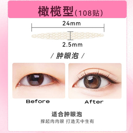 PinkPunk Arrebol Double Eyelid Sticker Light Skin Color PNP002