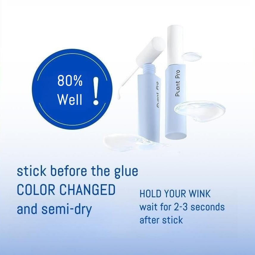 Plant Pro Eyelash Glue Blue To Black PTP002 - Chic Decent