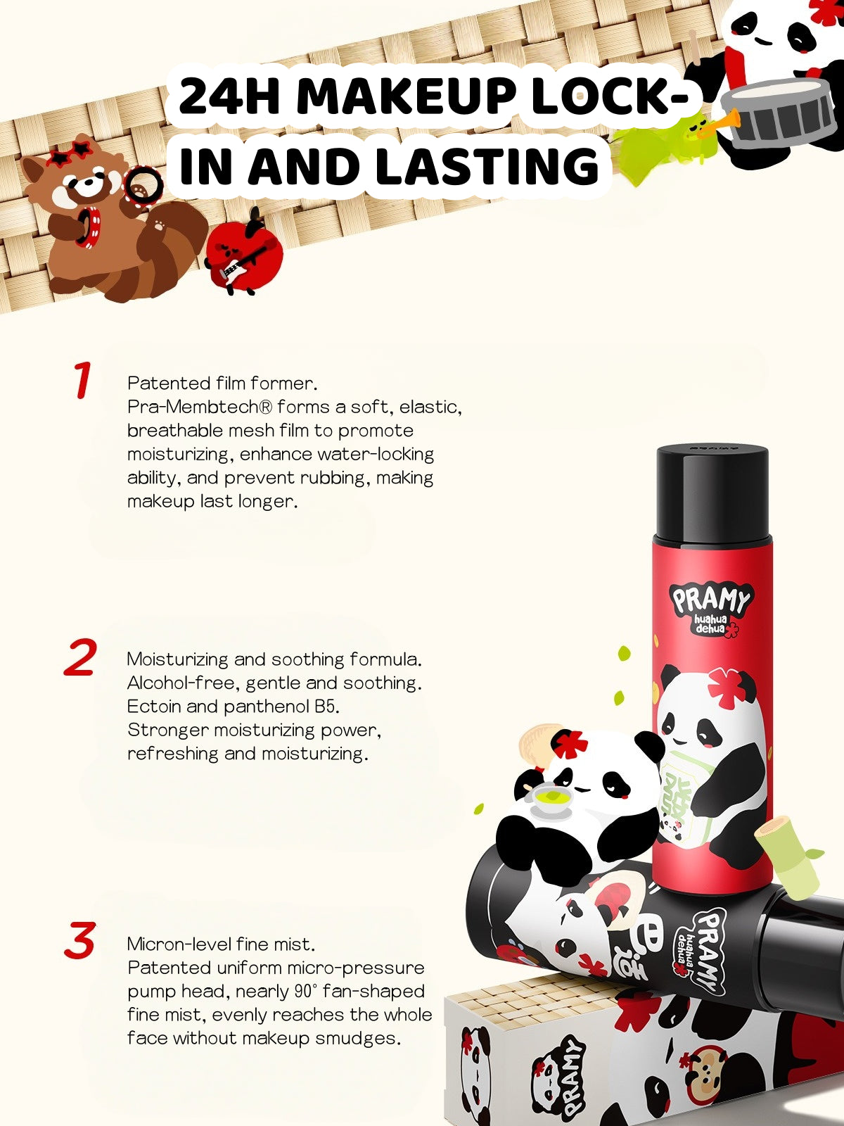 PRAMY - Moisturizing Makeup Setting Spray 100ml