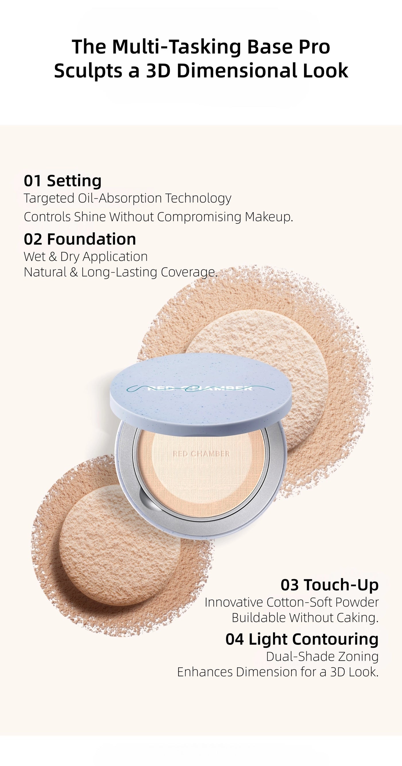 RED CHAMBER - Wandering Soft Focus Matte Compact Powder 7.5g
