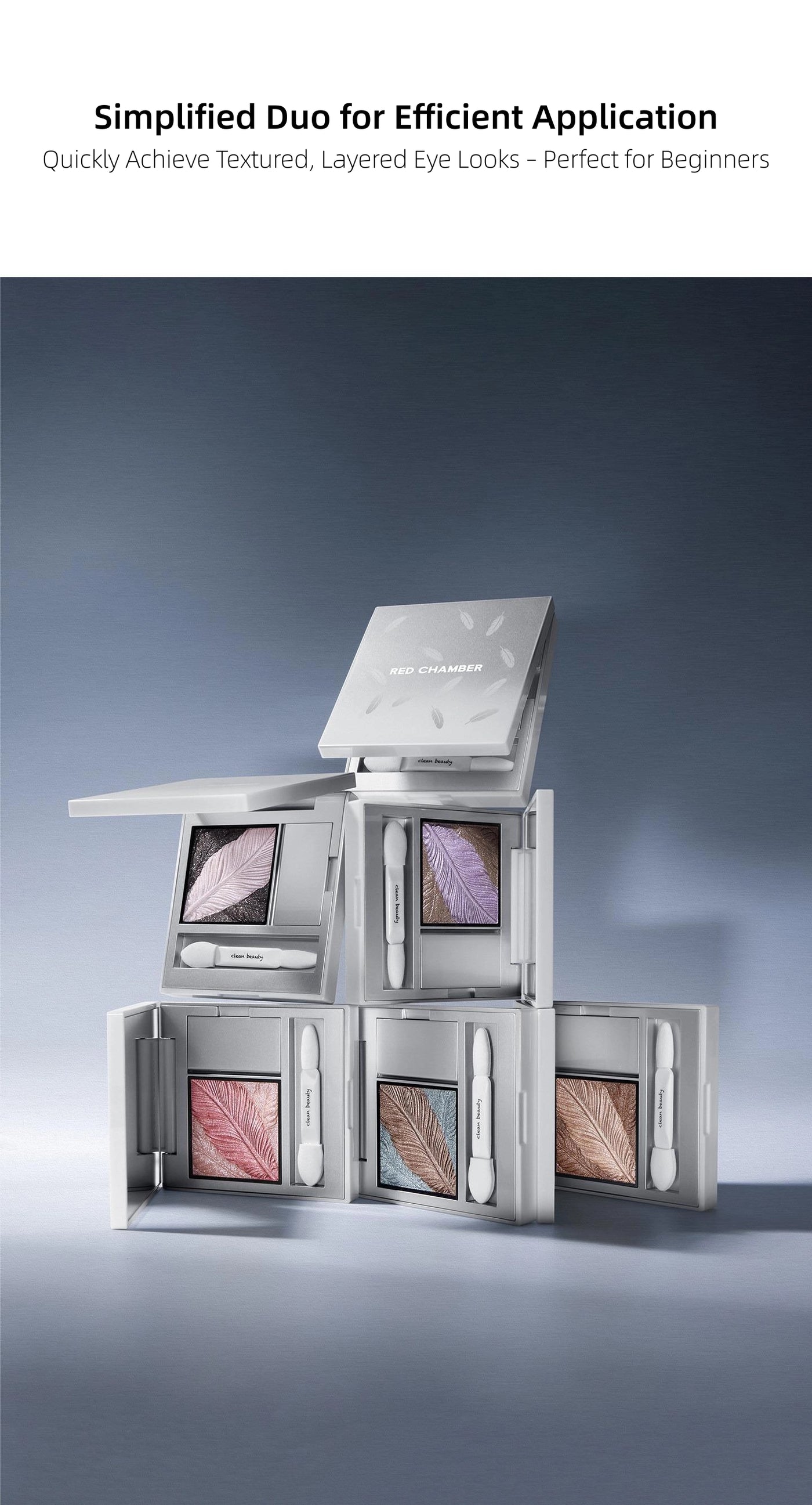 RED CHAMBER - Haruki Featherlight Eyeshadow Palette 2g+500mg