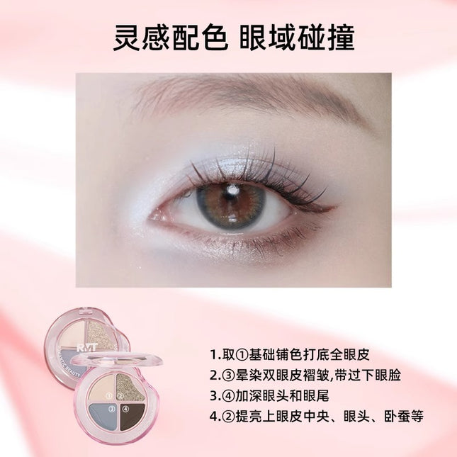 Romantic Beauty - Four Color Eyeshadow 2g
