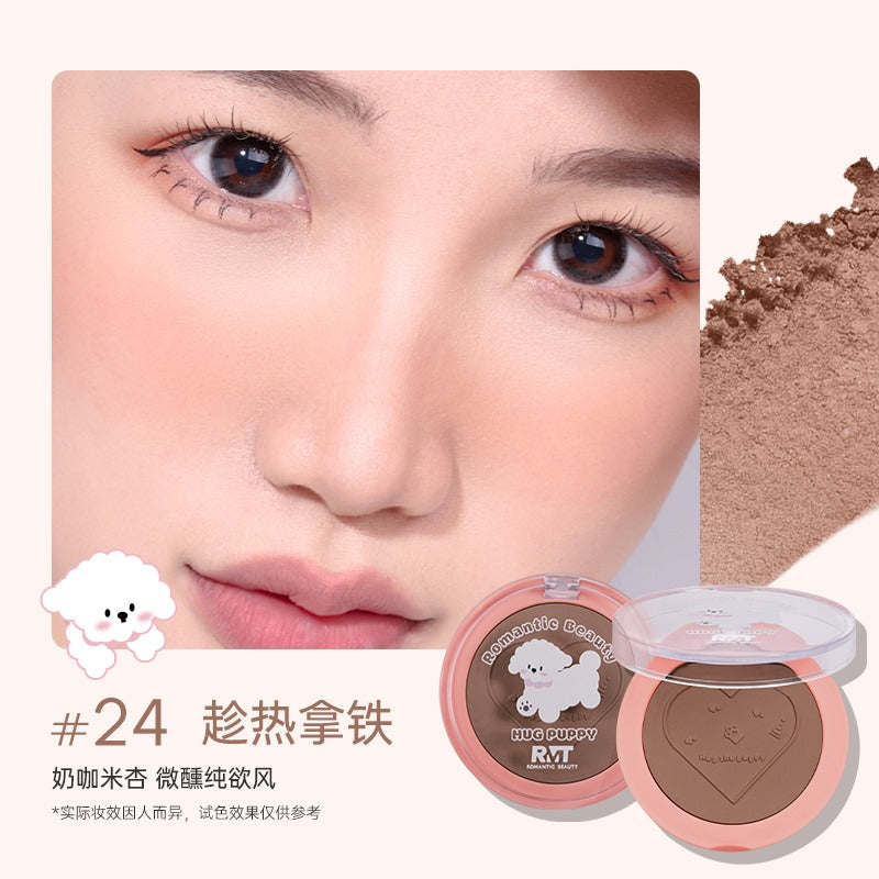 Romantic Beauty Hug The Puppy Blusher RMT029