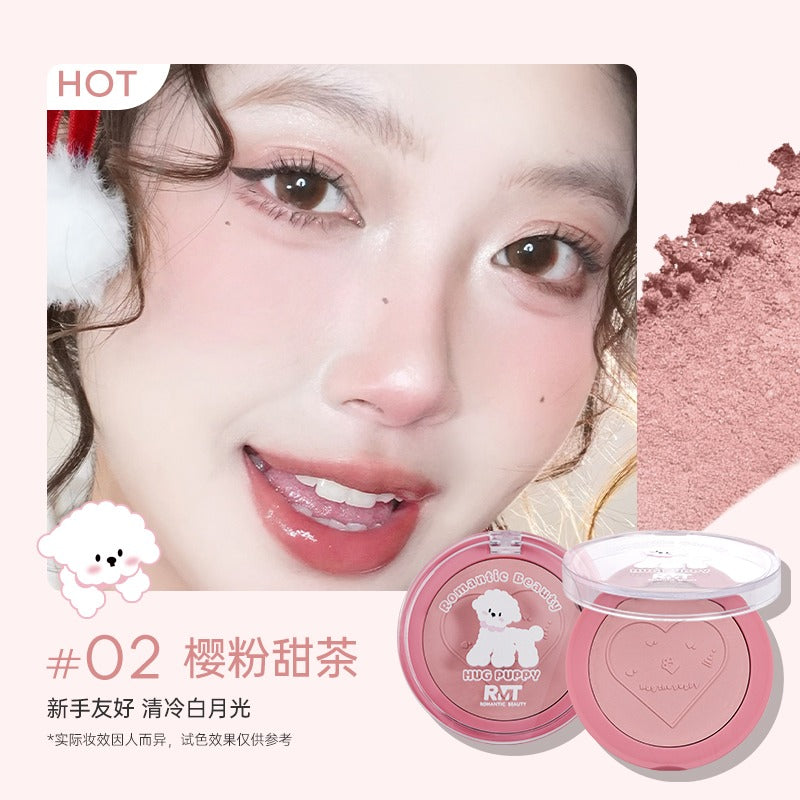 Romantic Beauty Hug The Puppy Blusher RMT029