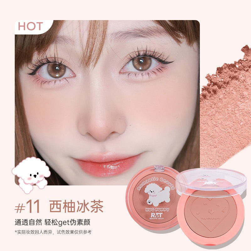 Romantic Beauty Hug The Puppy Blusher RMT029