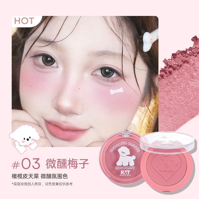 Romantic Beauty Hug The Puppy Blusher RMT029