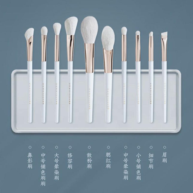 Rownyeon - Makeup Brush Set 10 in For Beginners