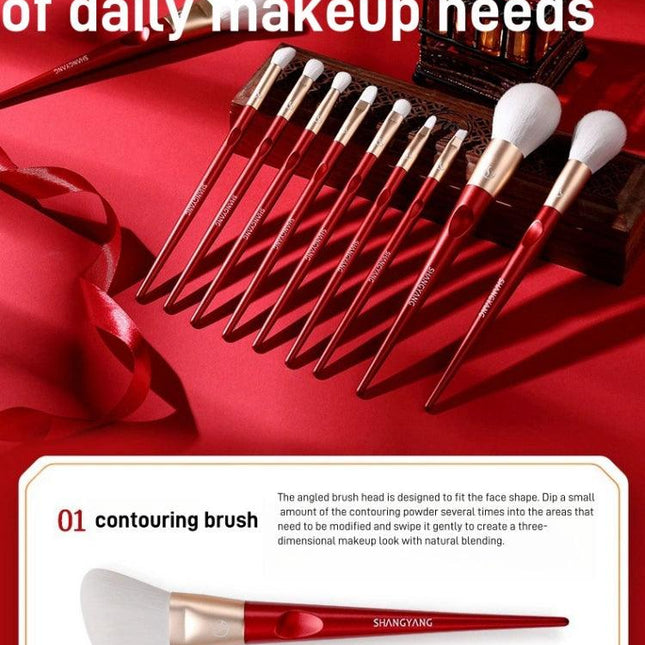 Shang Yang - Beauty Face 10 Brushes Set