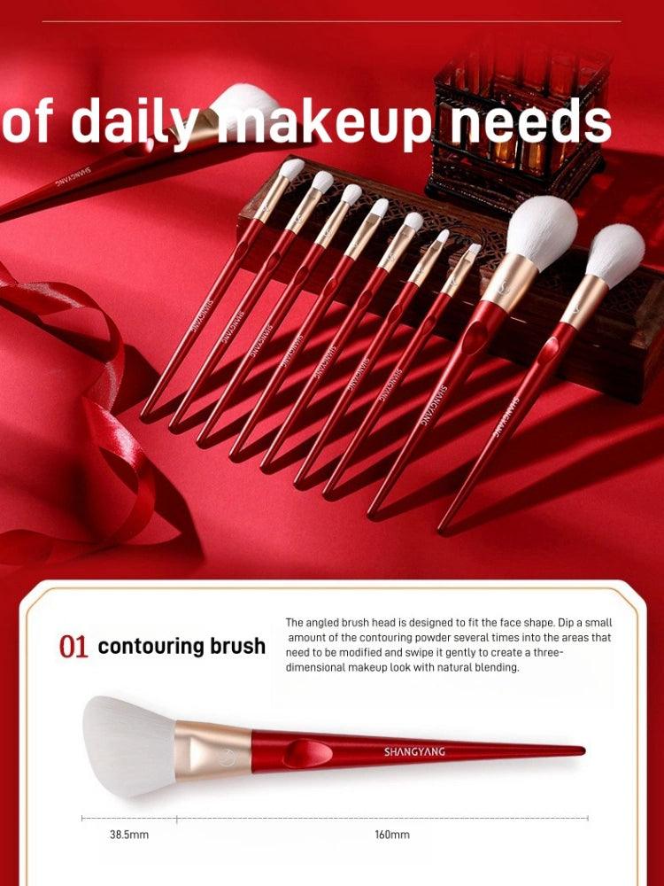 Shang Yang Beauty Face 10 Brushes Set