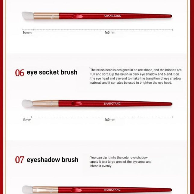 Shang Yang - Beauty Face 10 Brushes Set