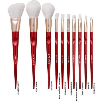 Shang Yang Beauty Face 10 Brushes Set