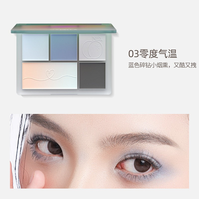 Shedella Dreamlook 5 Colors Eye Palette SDL15