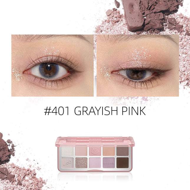 Shedella - Cat Series 10 Colors Eyeshadow 14g