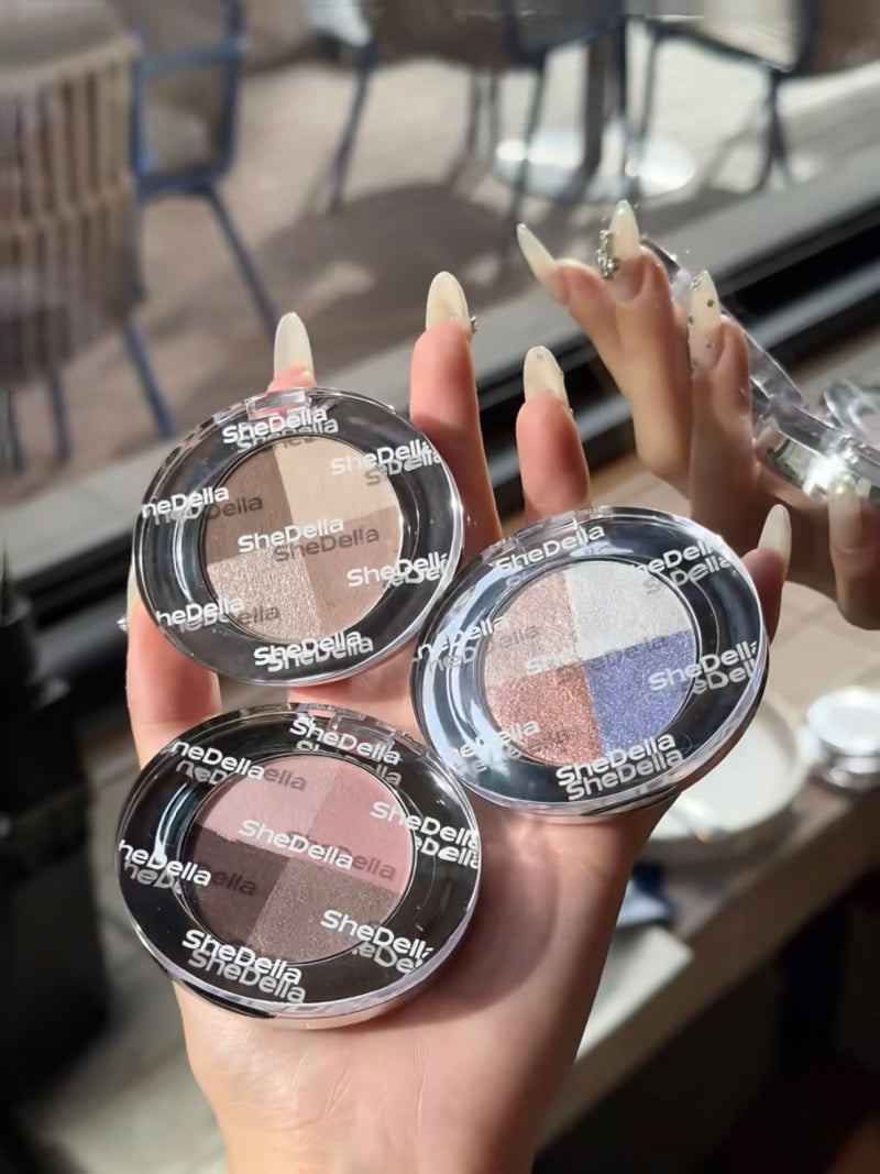 Shedella Cat series Pocket Planet 4D Eye Shadow Palette 3.5g