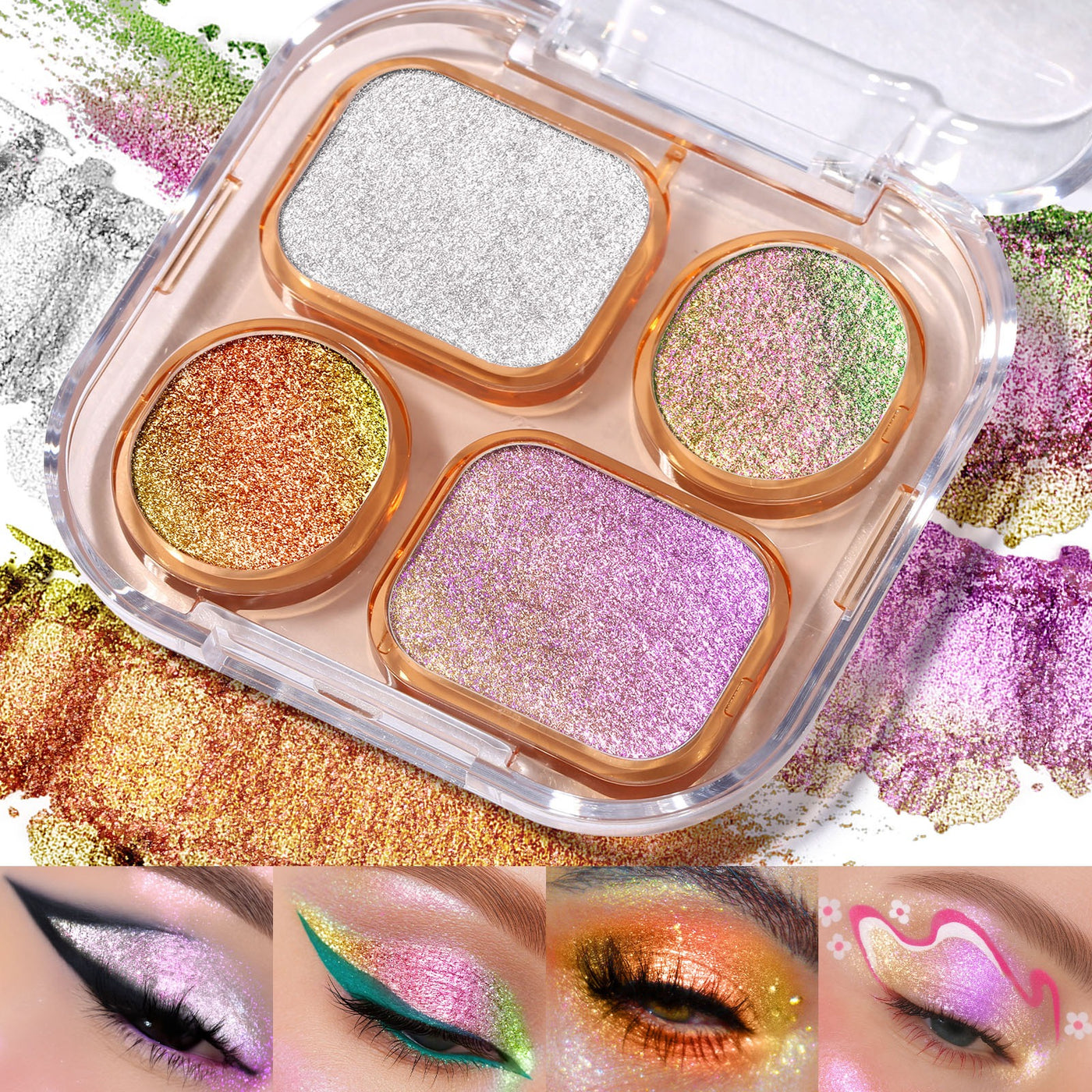 UCANBE - Multichrome Chameleon Palette 4 Colors 02 4g