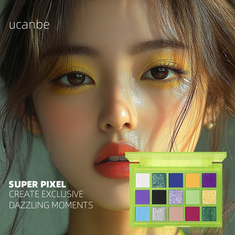 UCANBE 15色眼影盘 Super Pixel 720mg*15