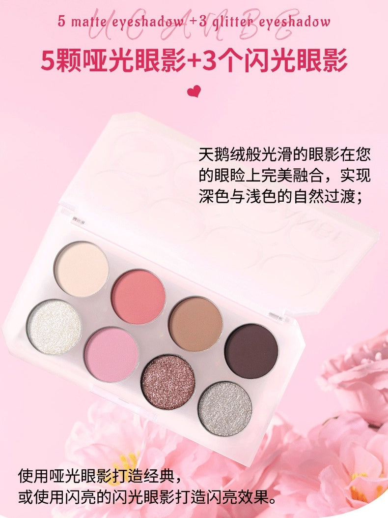 UCANBE 8 Colors Eyeshadow Palette Kyanite UCB011