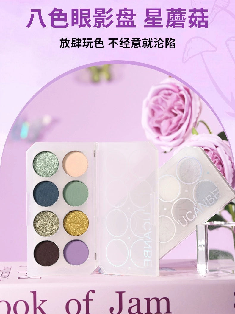 UCANBE 8 Colors Eyeshadow Palette Kyanite UCB011