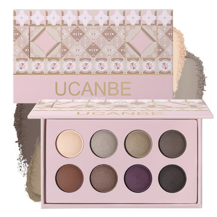 UCANBE - 8-Color Baked Eyeshadow 9.5g