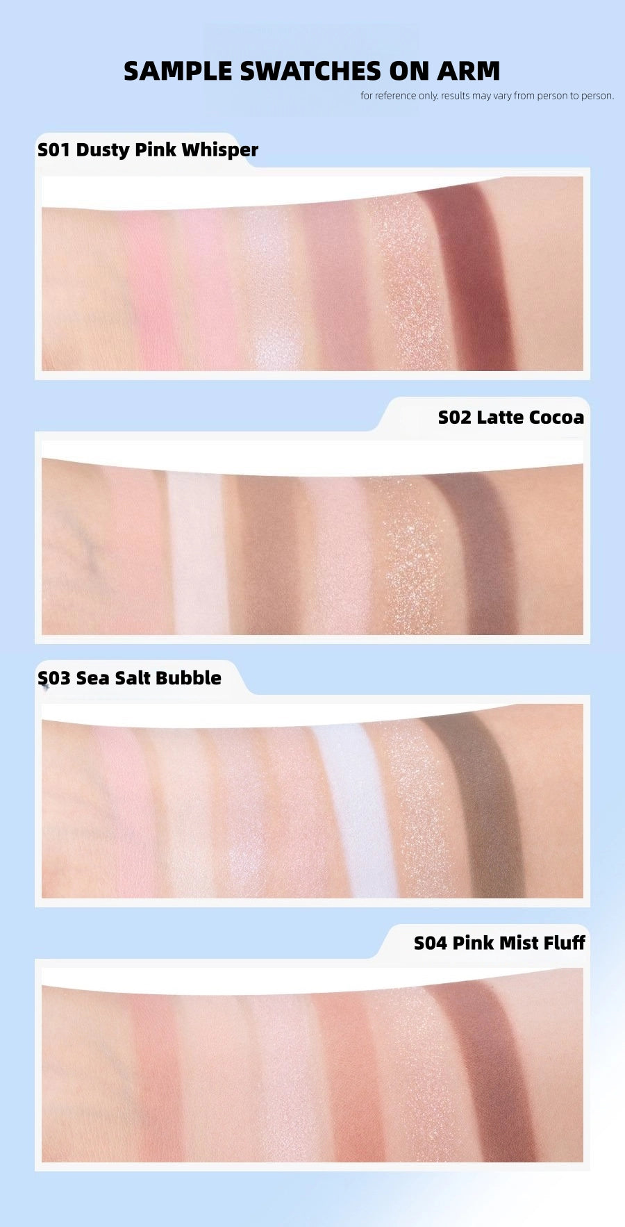 Veecci - Dreamy Lace 6-Color Eyeshadow Palette 8g
