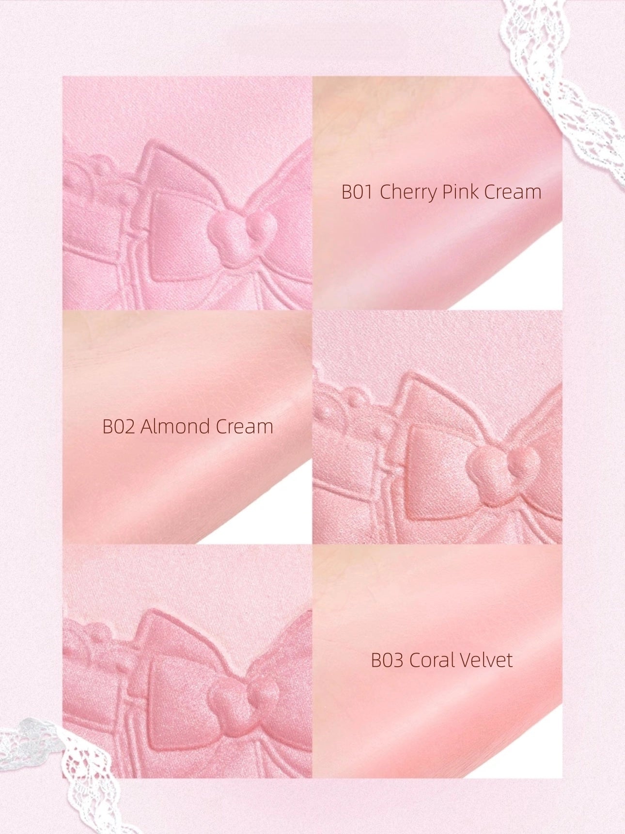 Veecci - Dream Lace Dual Satin Blush 7g