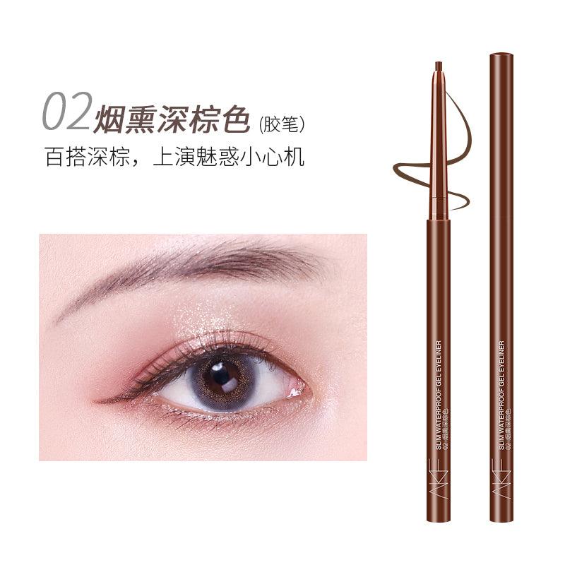 AKF Slim Waterproof Gel Eyeliner AKF004 #03 5 6 7