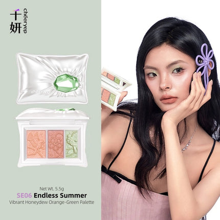 cheeryep - Pillow Gem Eye Shadow SE04-SE06 5.5g