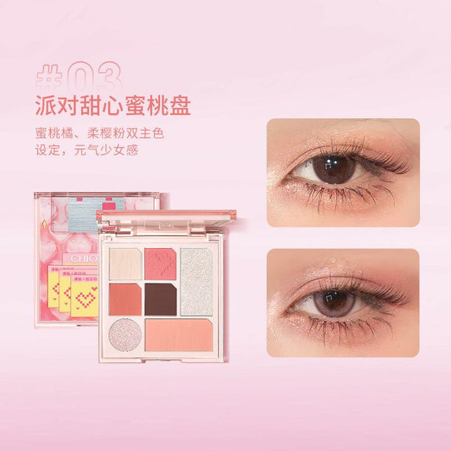 【NEW #06】Chioture Multi Color Eyeshadow Palette COT025 - Chic Decent