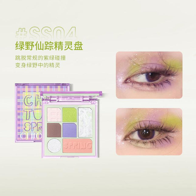 【NEW #06】Chioture Multi Color Eyeshadow Palette COT025 - Chic Decent