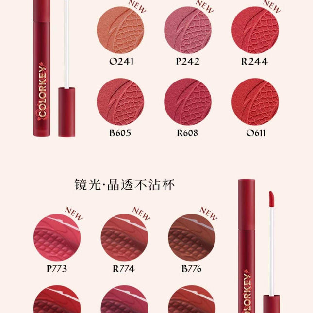Colorkey - Matte Glossy Lip Color for Dragon Year 1.7g